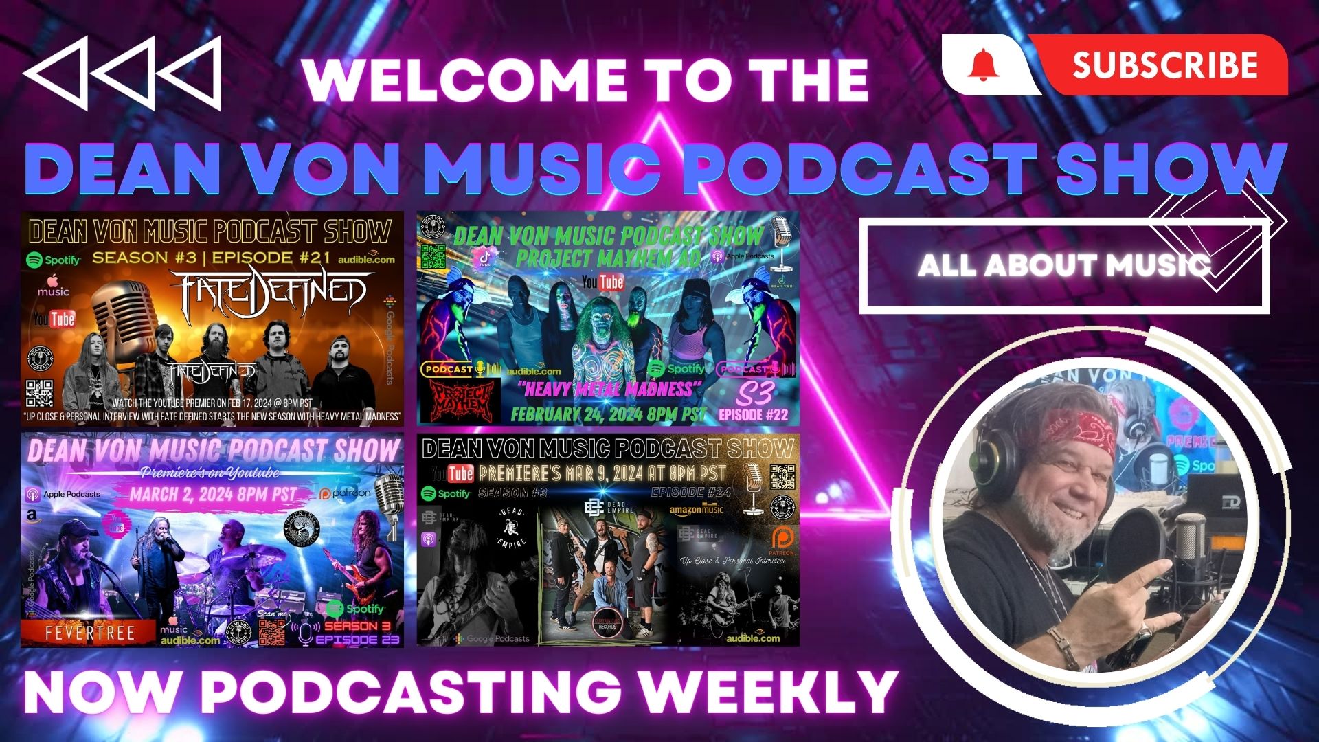 Dean Von Music Podcast Show